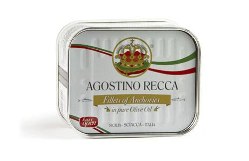Agostino Recca Anchovy Filltes in Olive Oil -  310g