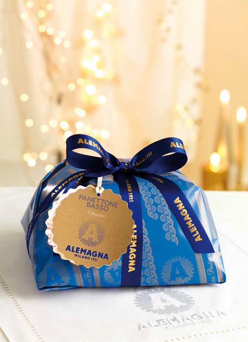 Alemagna Panettone Basso Classico Incartato, 1000g