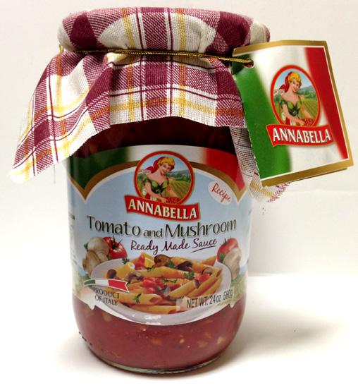 AnnaBella Tomato and Mushroom Sauce , 24 oz