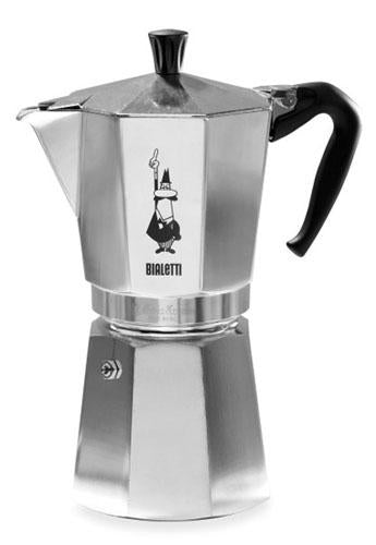 Stainless Steel Stovetop Italian Coffee Maker Espresso 12 Cup Moka Pot