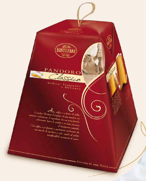 Bistefani Pandoro Classico,  2.2 lbs (1kg)
