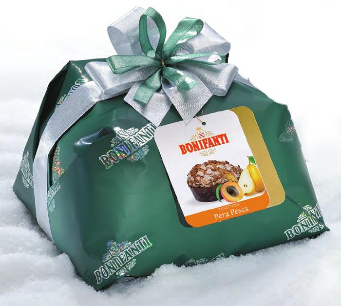 Bonifanti Panettone Pera Pesca, 1kg