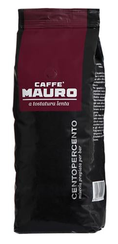 Caffe Mauro Centopercento Beans, 1000g (2.2 lb)
