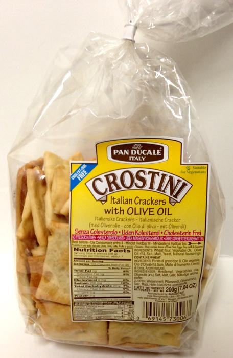 Crostini Italian Crackers with Olive Oil, 200g