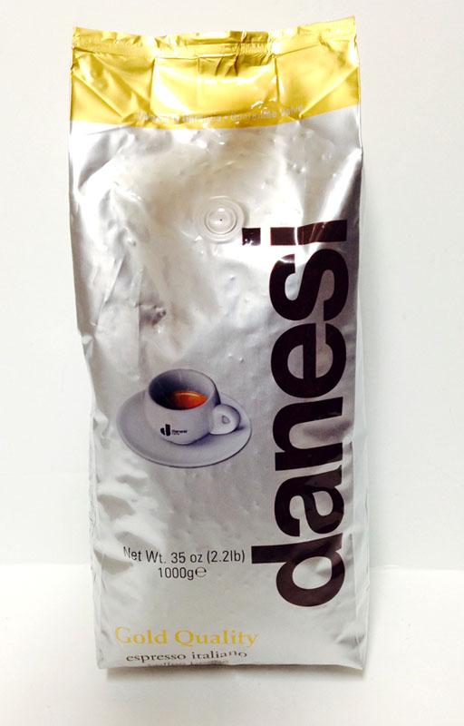 Danesi Gold Quality Coffee Beans, Espresso Italiano 1000g