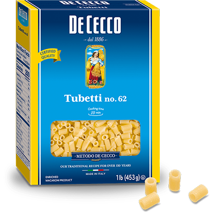 De Cecco Tubetti Pasta #62