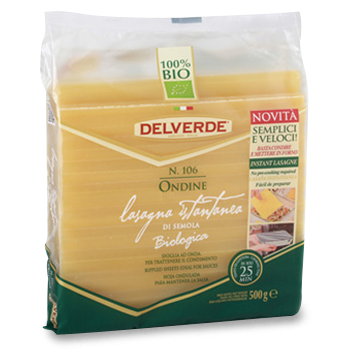 Delverde #106 Instant Semolina Lasagna Ondine