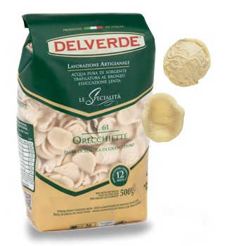 Delverde #61 Orecchiette, 1 LB