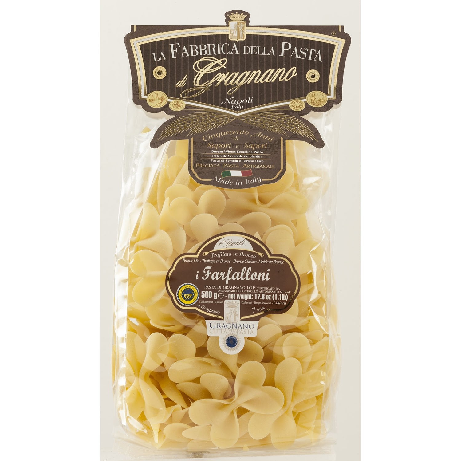 La Fabbrica Della Pasta Farfalloni #463, 500gr