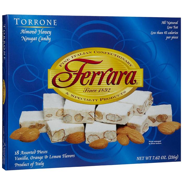 Ferrara Traditional Italian Torrone 6.35 oz (180g) 18 pieces