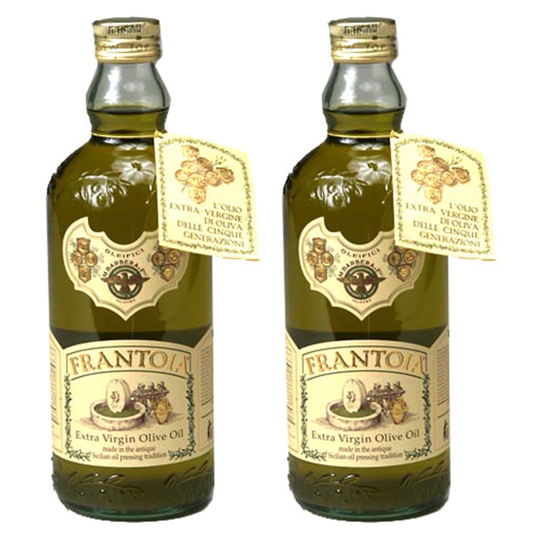 Frantoia Barbera Extra Virgin Olive Oil, Sicily- 2x 1LT Bottles