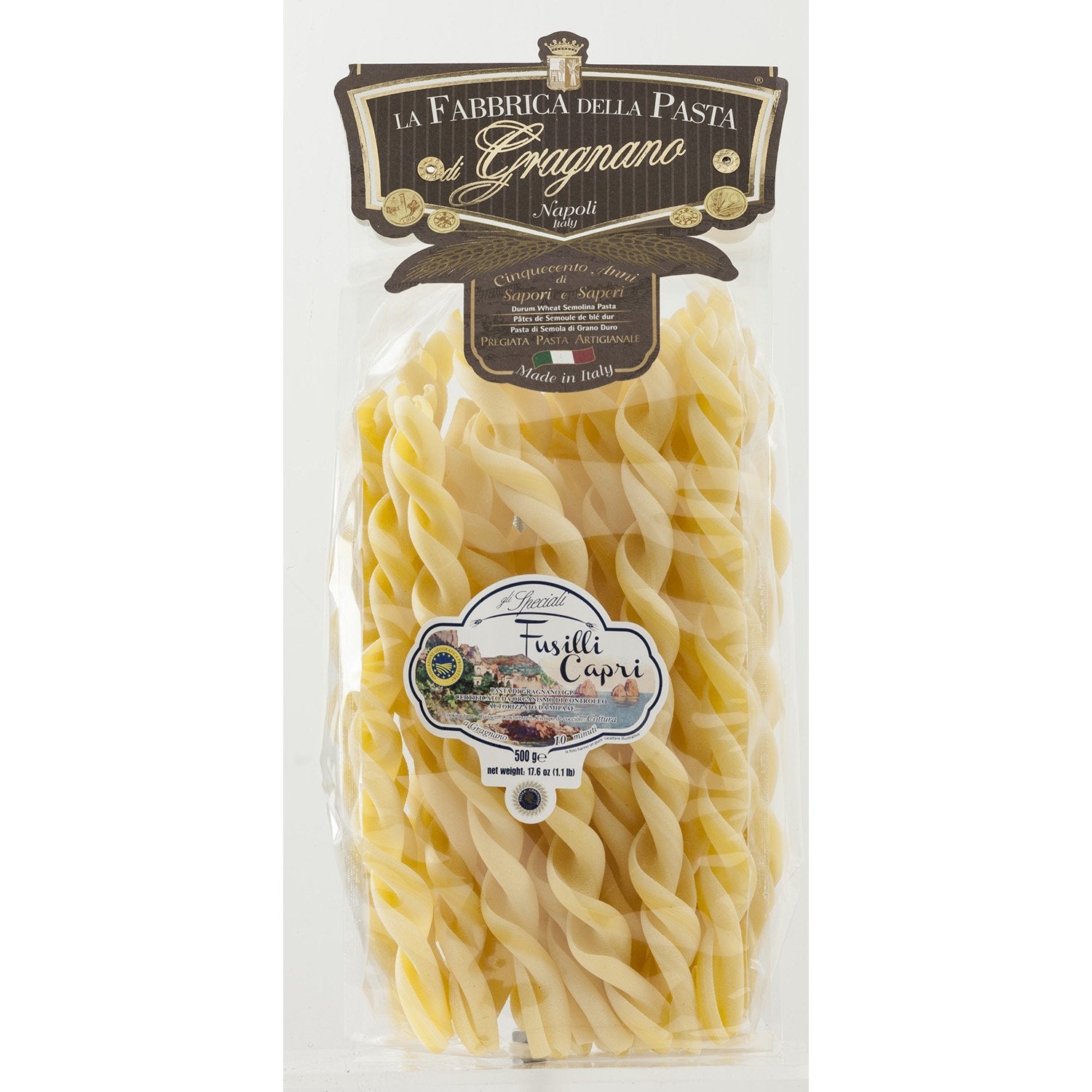 La Fabbrica Della Pasta Fusilli Capri, 500gr