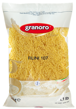 Granoro Cut Cappellini (Filini) Pasta #107, 1lb