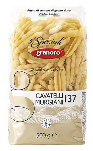 Granoro Gli Speciali Cavatelli Murgiani Pasta #137, 1.1lb