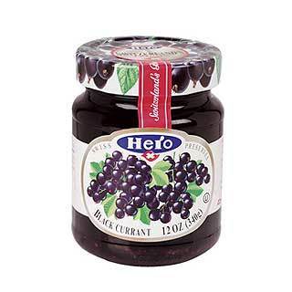 Hero Black Currant Fruit Spread 12 oz