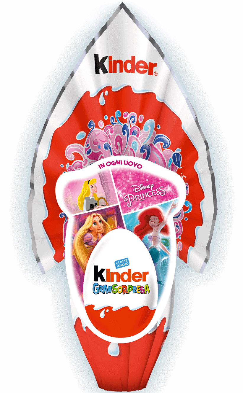 Kinder Gran Sorpresa LEI (Girl) Chocolate Easter Egg, 150g