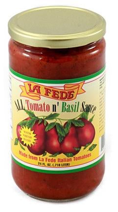 La Fede All Tomato n' Basil Sauce, 24 fl oz