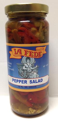 La Fede Pepper Salad, 12 fl oz