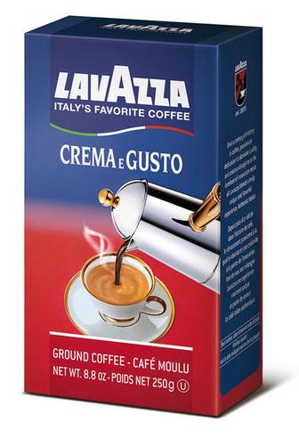 LavAzza Crema e Gusto Coffee (Ground), - 8.8 oz vacuum pack