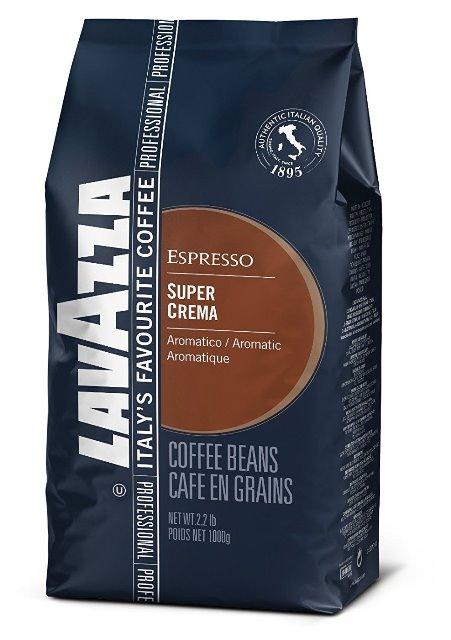 Lavazza Super Crema Espresso Whole Bean Coffee - 2.2 lb bag
