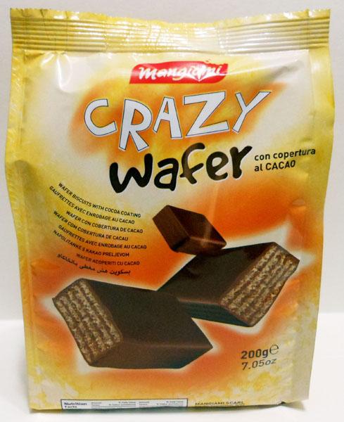 Mangiami Crazy Wafers al Cacao 200g