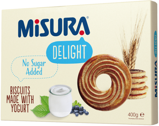 Misura No Sugar Added Biscuits, 400g
