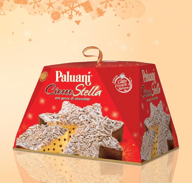 Paluani Ciocco Stella con Gocce di Cioccolato, 750g