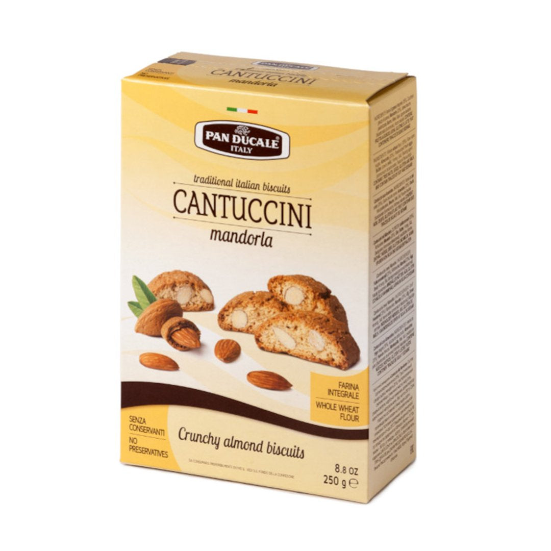 Pan Ducale Cantuccini Crunchy Almond biscuits, 8.8 oz