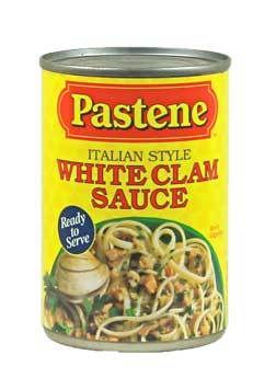 Pastene White Clam Sauce  15oz can