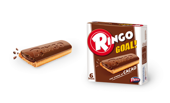 Pavesi Ringo Goal Chocolate, 6 pack, 168g (5.92 oz)