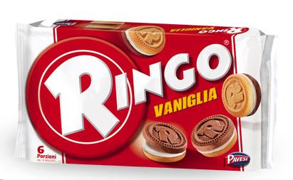 Pavesi Ringo Vanilla (Vaniglia) 6 Pack, 330g