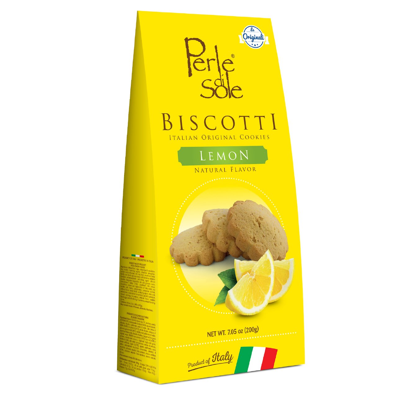 Perle di Sole Amalfi Lemon Cookies, 7.05 Oz.