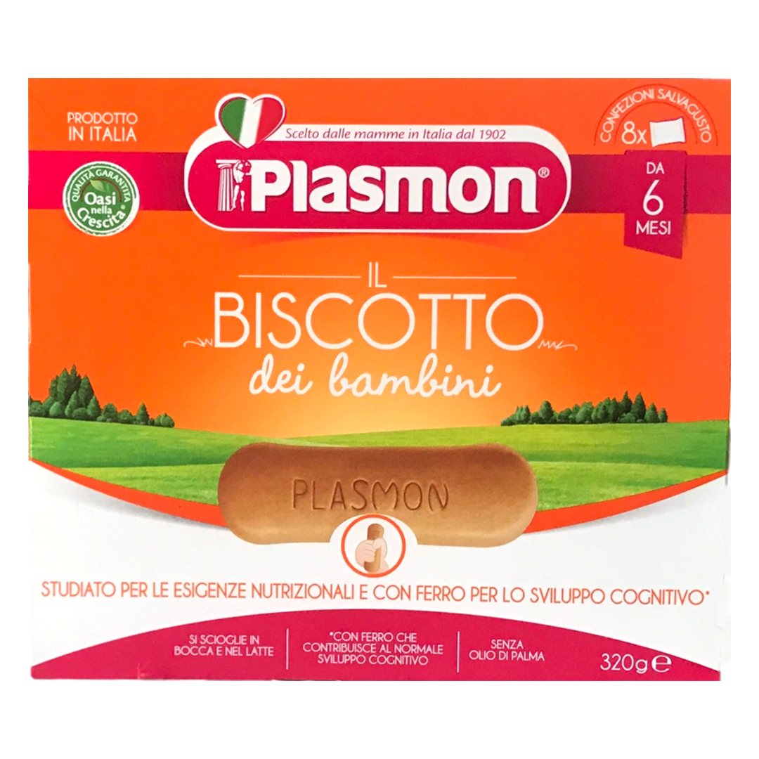 Plasmon Biscotti, 11.3-Ounce Boxes (Pack of 12)