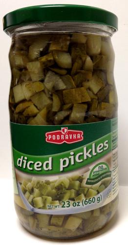 Podravka Diced Pickles, 660g