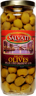 Salvati Salad Olives, 16 FL OZ