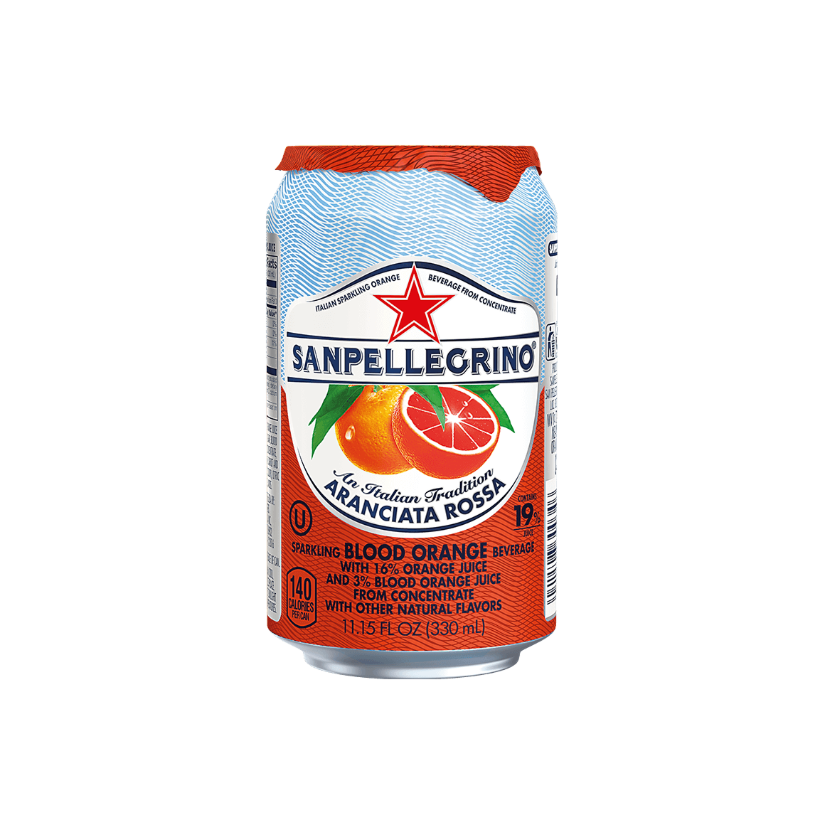 San Pellegrino Blood Orange Sparkling Fruit Beverage, 11.15 Fl. Oz Cans