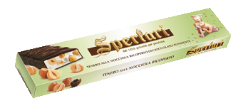 Sperlari Tenero Alla Nocciola Ricoperto di Ciocolato, 250g