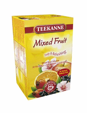 Teekanne Mixed Fruit, 20 Tea Bags, 60g
