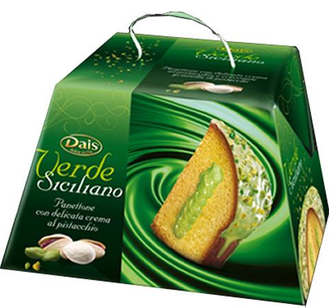 Dais Dolce Sicilia Panettone Verde Siciliano, 750g