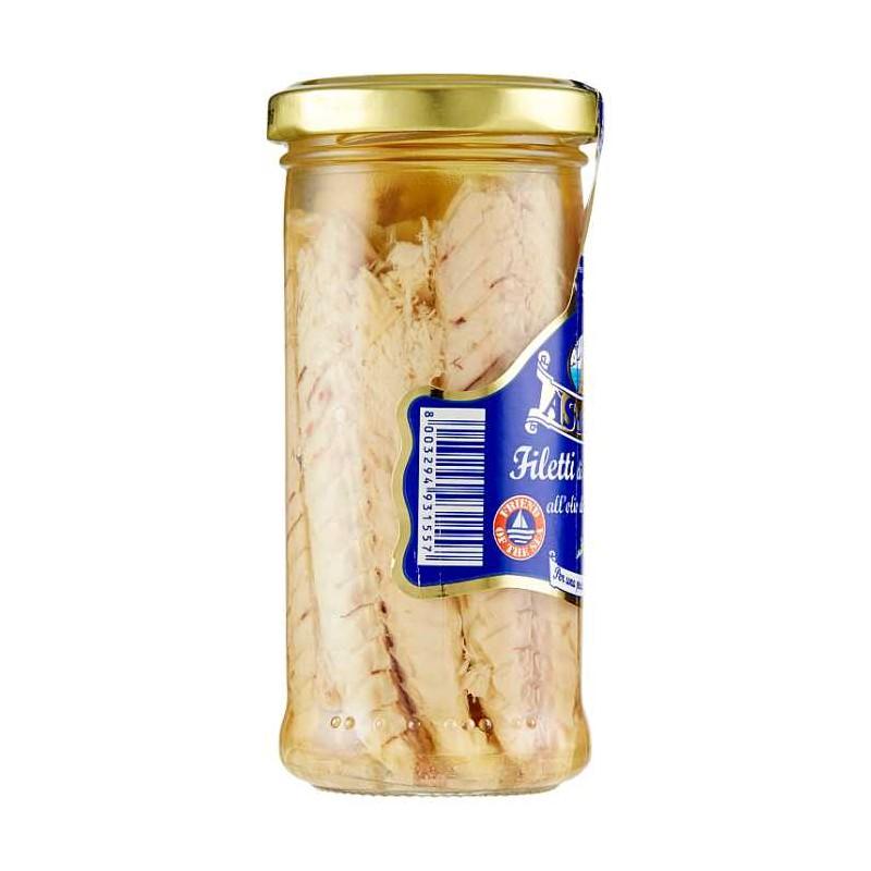 A'S do Mar Mackerel Fillets in Olive Oil, 5.29 oz | 150g