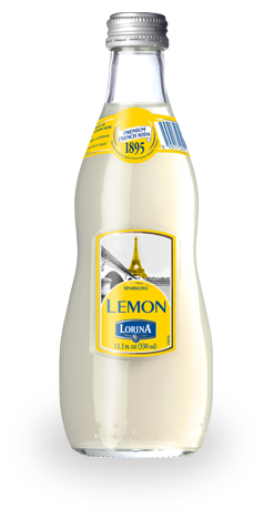 Lorina Premium French Soda Sparkling Lemon, 1LT (33.8FL OZ)