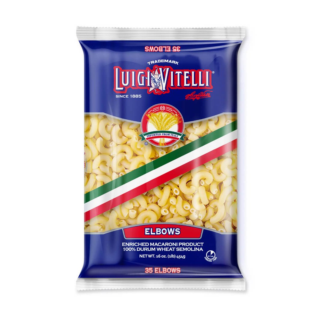 Luigi Vitelli Elbows, 16 oz | 454g