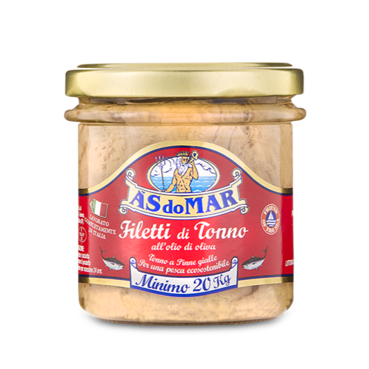 A'S do Mar Filetto di Tonno in Olive Oil 150g Jar