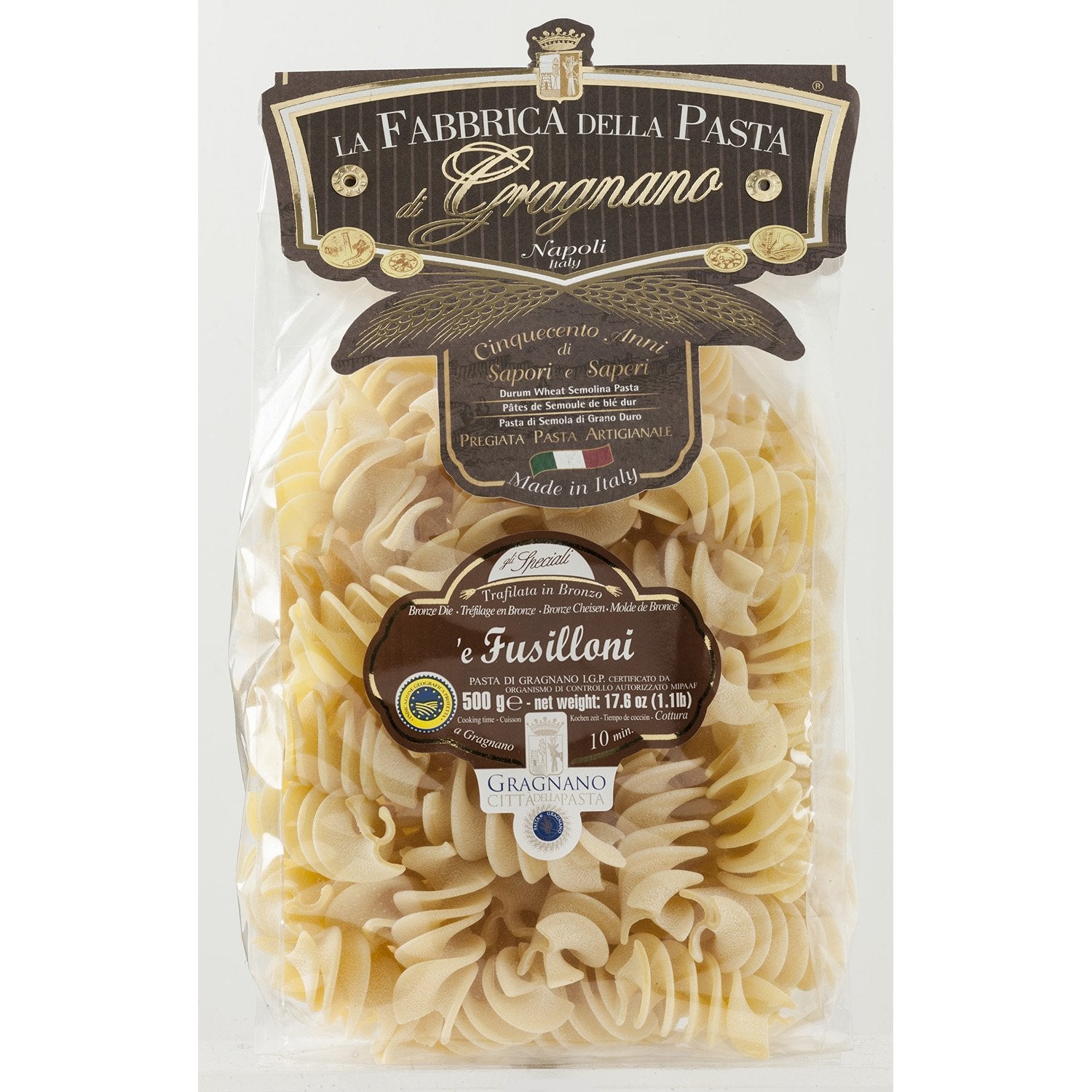 La Fabbrica Della Pasta e' Fusilloni , 500gr