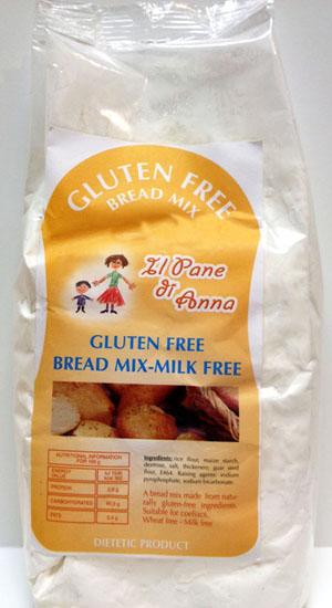 Il Pane di Anna Gluten Free Bread Mix-Milk Free Mix 500g