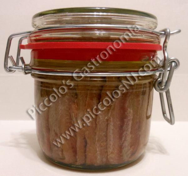 Agostino Recca Fillet of Anchovies 8.11 OZ Jar