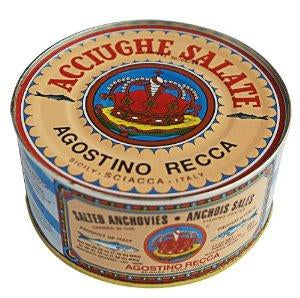 Agostino Recca Salted Anchovies 1.76 lbs