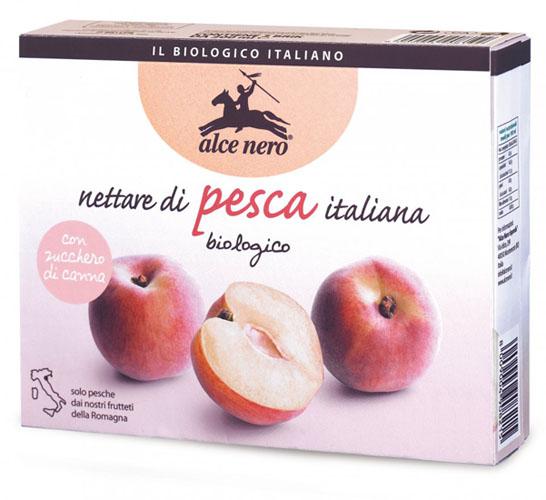 Alce Nero Organic Peach Nectar 200ml x 3 brik