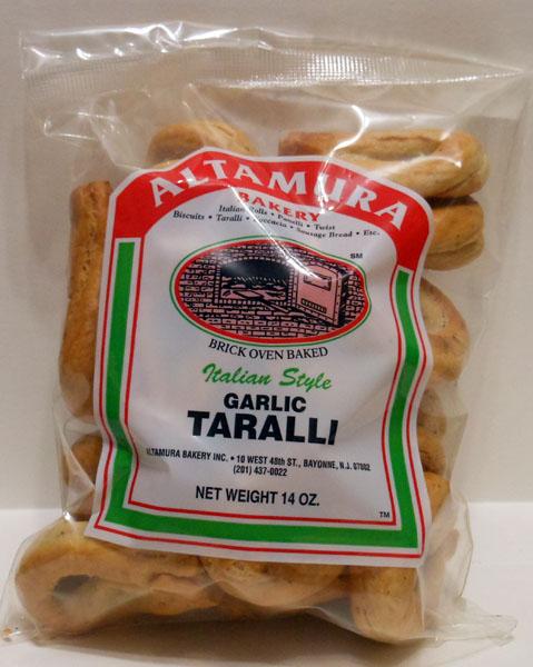 Altamura Barkey Garlic Taralli