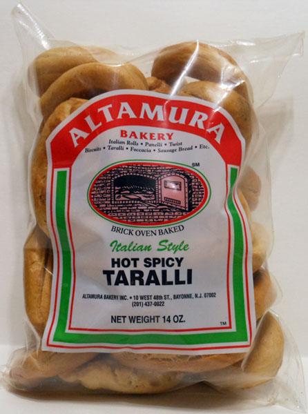 Altamura Barkery Hot Spicy Taralli, 14 oz